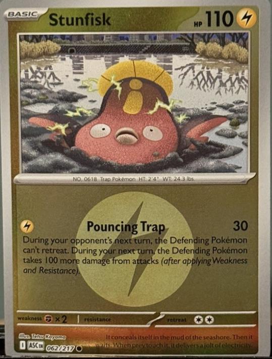Ascended Heroes Stunfisk [Energy] Pokémon card